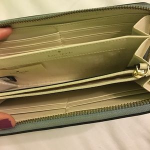 Blue Kate Spade Wallet
